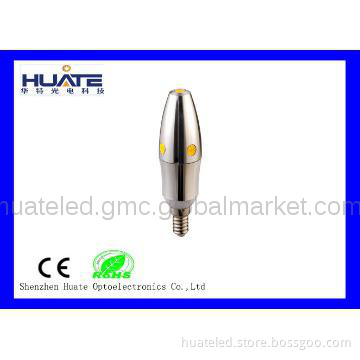 Perfect 360 degree metal wholesale candles led